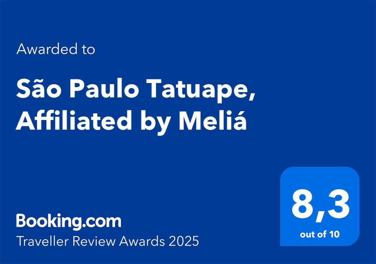 Sao Paulo Tatuape, Affiliated By Melia Hotel Eksteriør billede